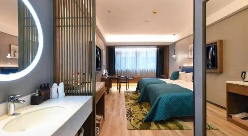 Bed in S·dor Hotel Hangzhou Xiaoshan Intertational Airport