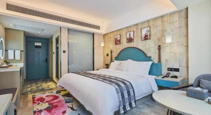 Bed in S·dor Hotel Hangzhou Xiaoshan Intertational Airport