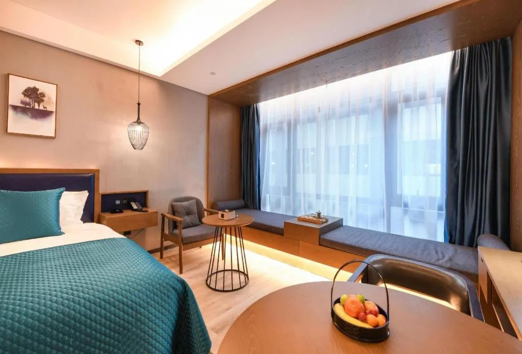 Bed in S·dor Hotel Hangzhou Xiaoshan Intertational Airport