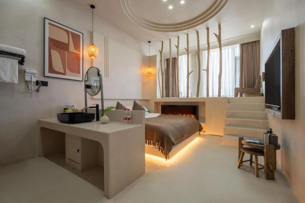 Bed in S·dor Hotel Hangzhou Xiaoshan Intertational Airport