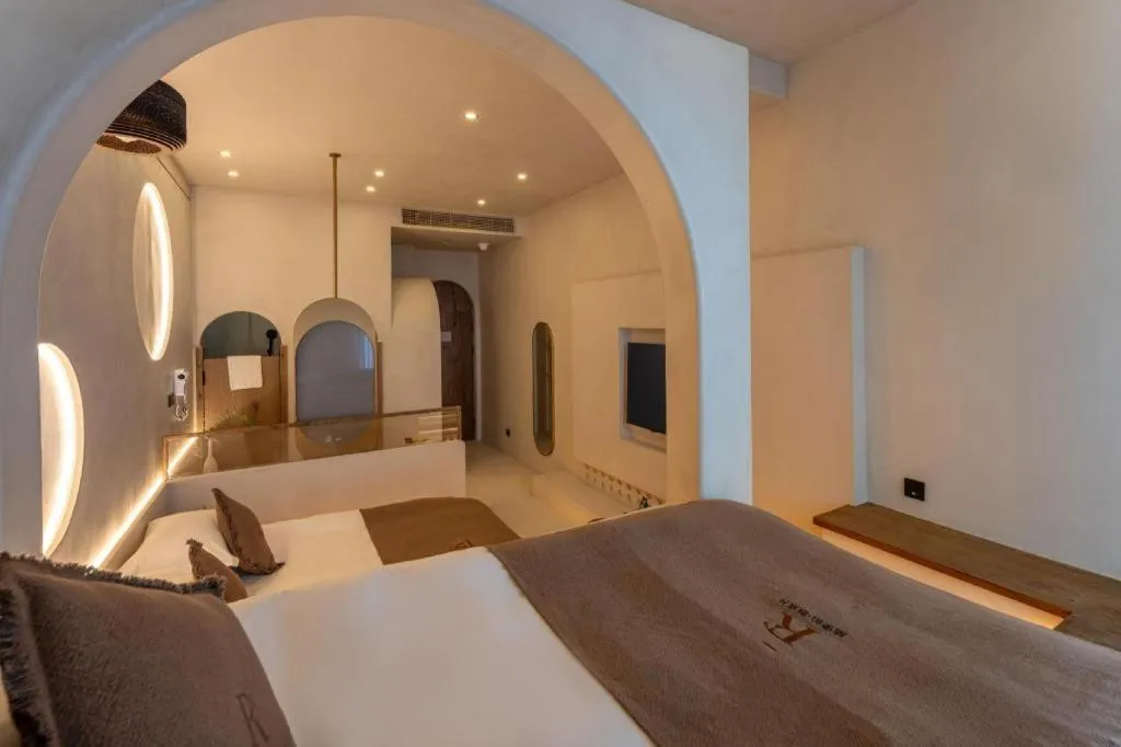 Bed in S·dor Hotel Hangzhou Xiaoshan Intertational Airport