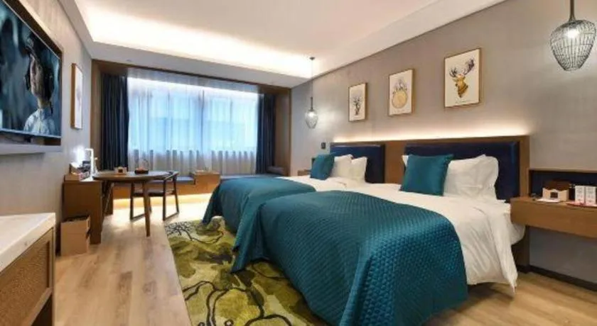 Bed in S·dor Hotel Hangzhou Xiaoshan Intertational Airport