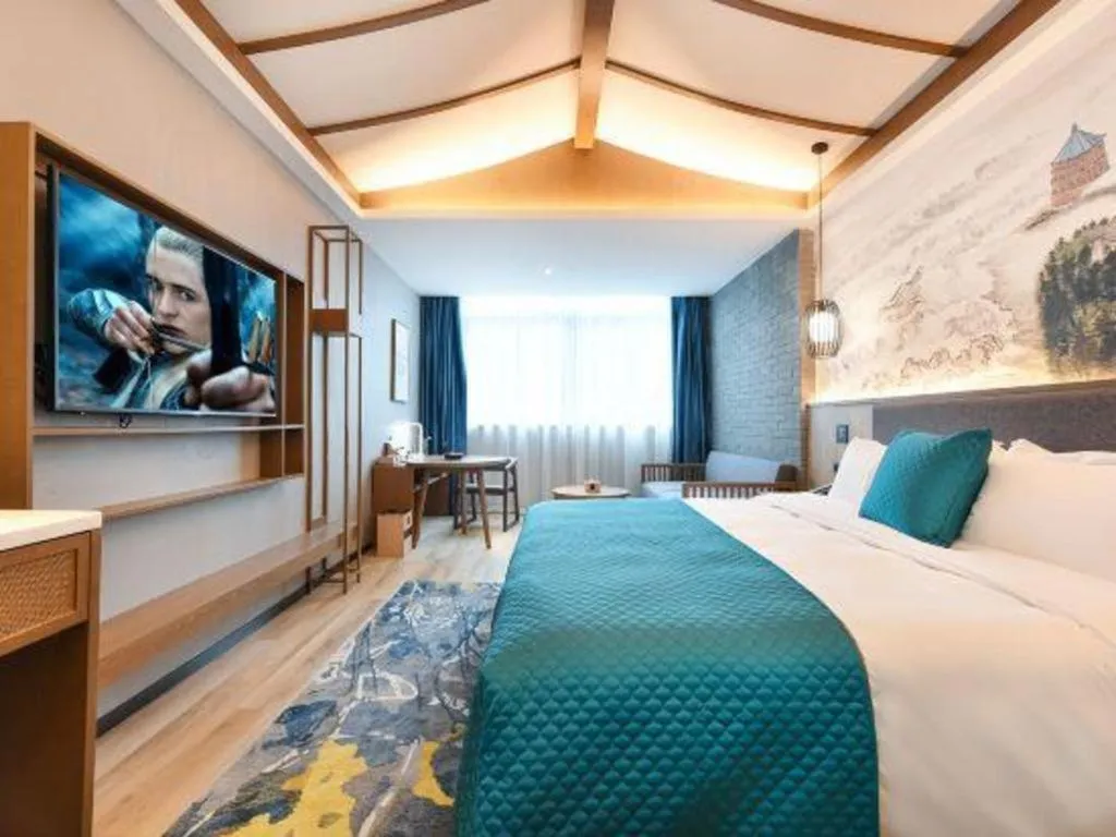 Bed in S·dor Hotel Hangzhou Xiaoshan Intertational Airport