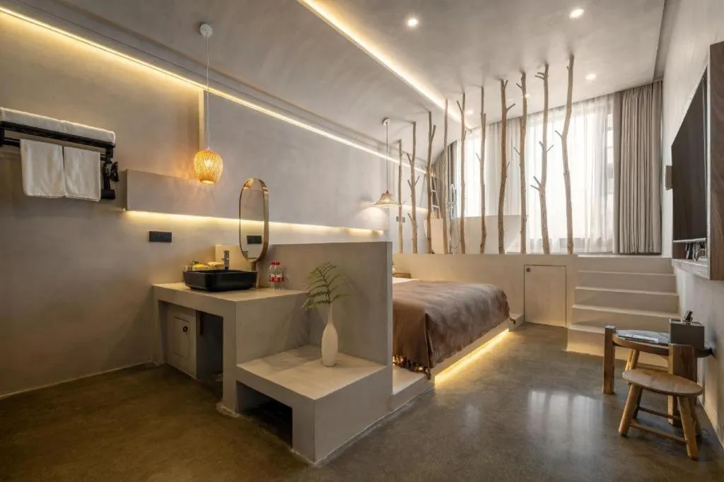 Bed in S·dor Hotel Hangzhou Xiaoshan Intertational Airport