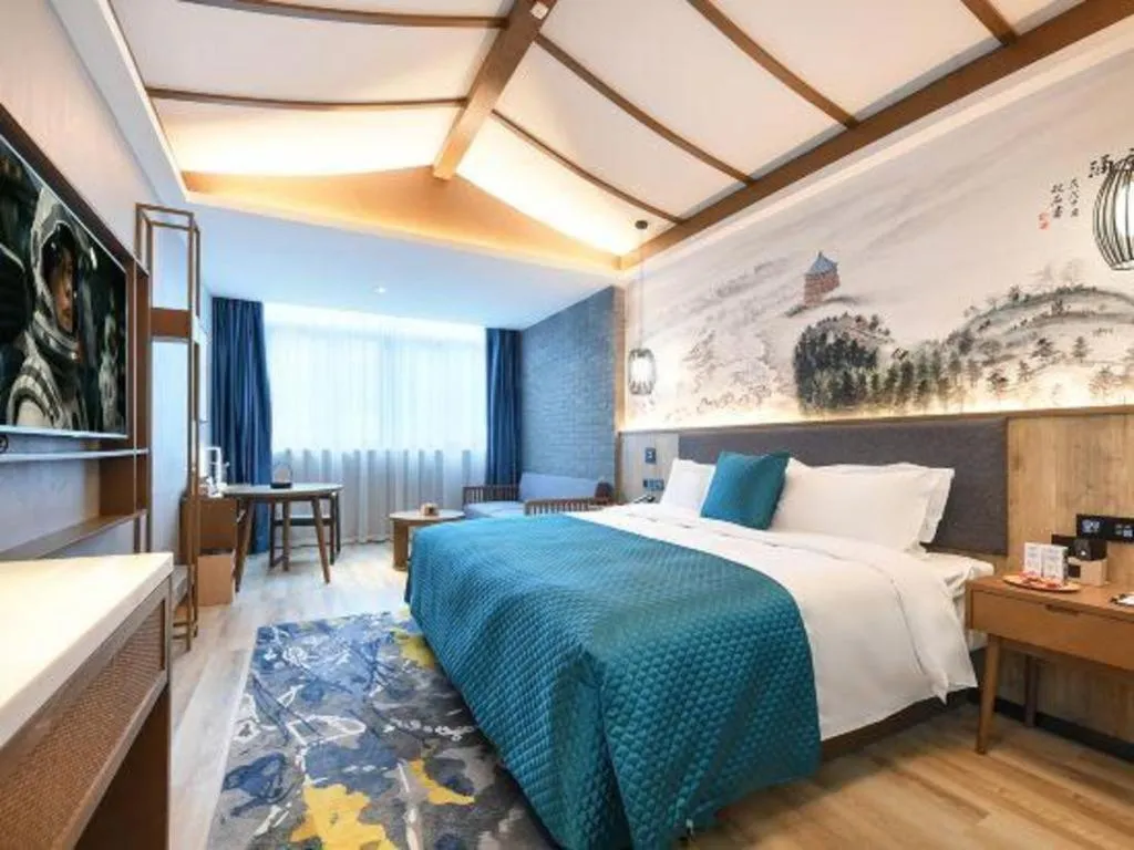 Bed in S·dor Hotel Hangzhou Xiaoshan Intertational Airport