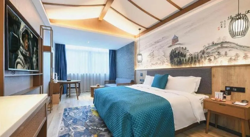 Bed in S·dor Hotel Hangzhou Xiaoshan Intertational Airport