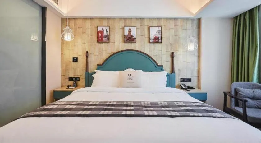 Bed in S·dor Hotel Hangzhou Xiaoshan Intertational Airport