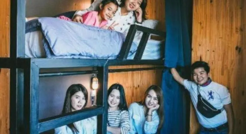 Bed in Poonpun Pet Friends Poshtel