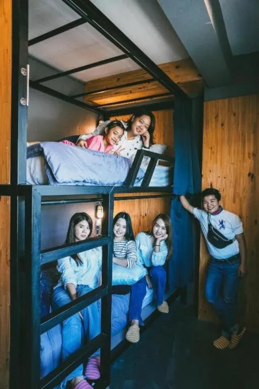 Bed in Poonpun Pet Friends Poshtel