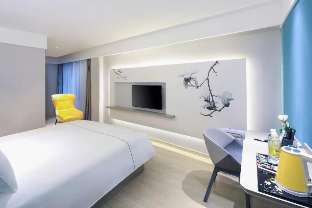 Bed in Magnotel Hotel·Shanghai Xintiandi