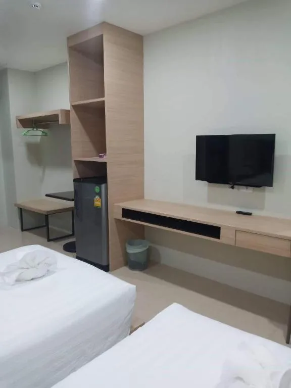 Bed in Sattahip 9 Boutique Hotel