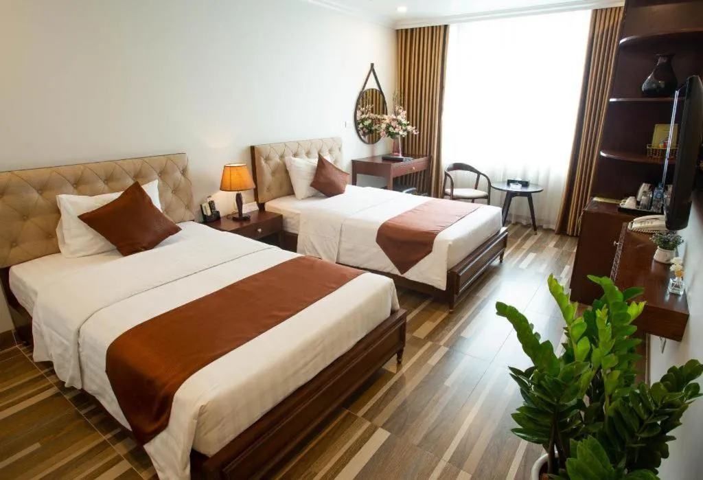 Bed in Kim Bao Hotel