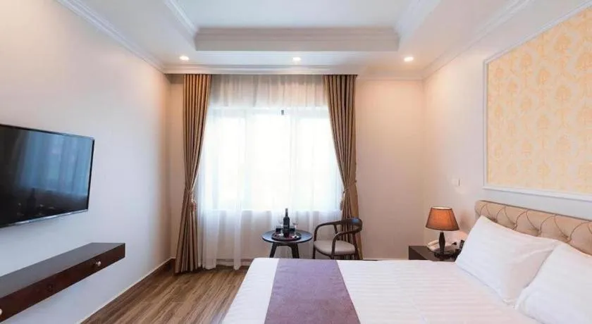 Bed in Kim Bao Hotel