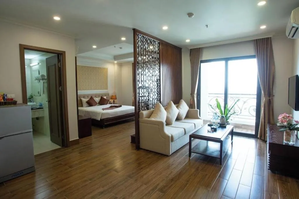 Bed in Kim Bao Hotel