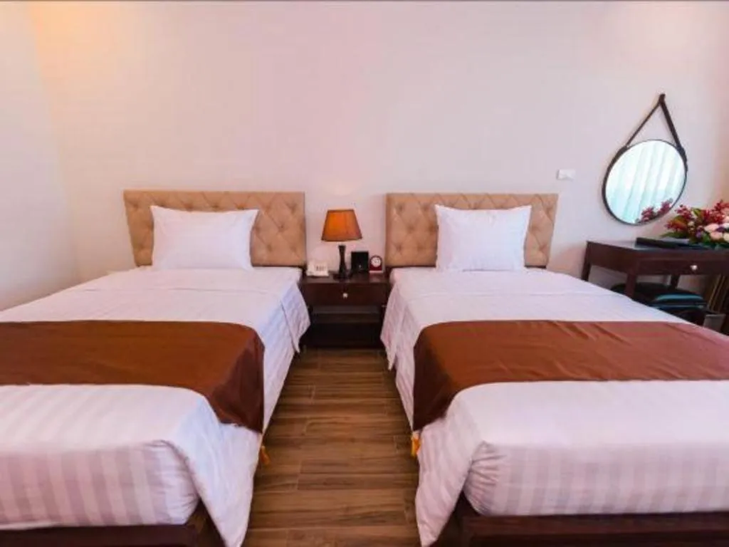 Bed in Kim Bao Hotel