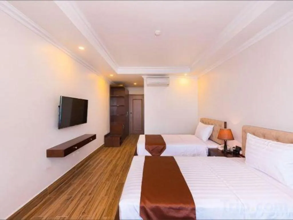 Bed in Kim Bao Hotel