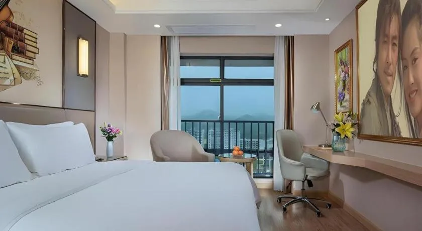 Bed in Vienna Hotel Nanning Xiangsi Lake University Town