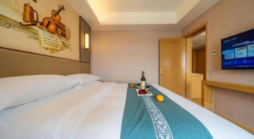 Bed in Vienna Hotel Nanning Xiangsi Lake University Town