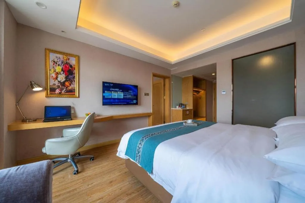 Bed in Vienna Hotel Nanning Xiangsi Lake University Town