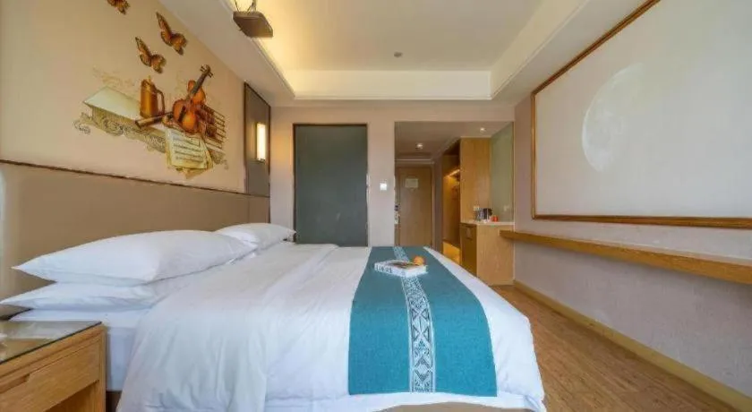 Bed in Vienna Hotel Nanning Xiangsi Lake University Town