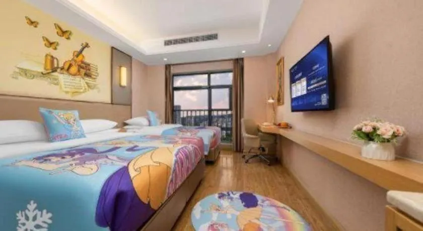 Bed in Vienna Hotel Nanning Xiangsi Lake University Town