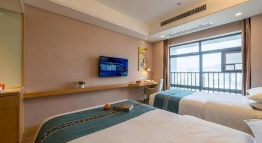 Bed in Vienna Hotel Nanning Xiangsi Lake University Town