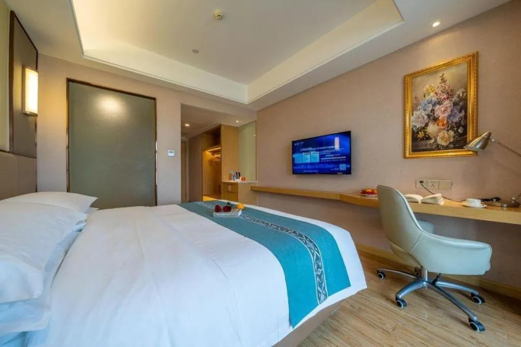 Bed in Vienna Hotel Nanning Xiangsi Lake University Town