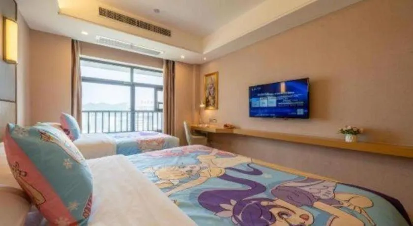 Bed in Vienna Hotel Nanning Xiangsi Lake University Town