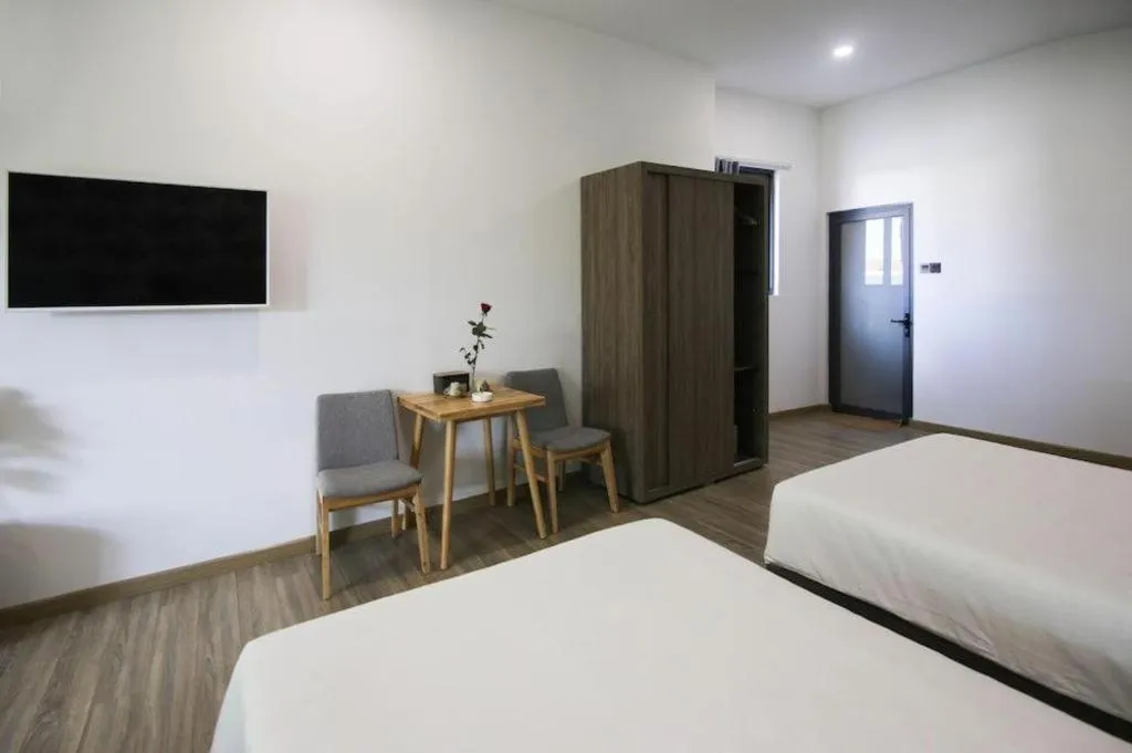 Bed in Green Oasis Hotel