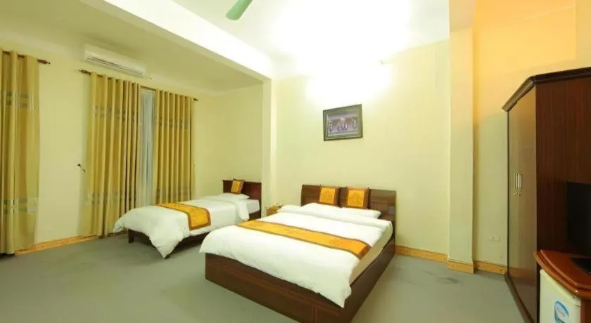 Bed in Khan Quang Do Hotel