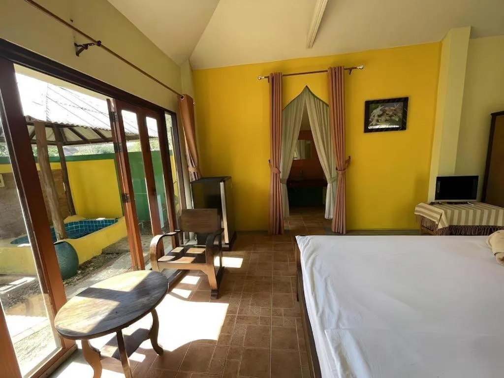 Bed in Aroma Pai Spa Hotel