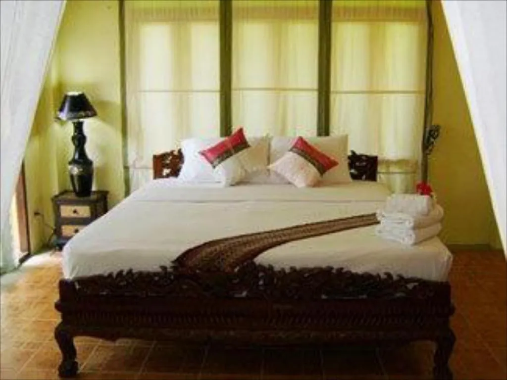 Bed in Aroma Pai Spa Hotel