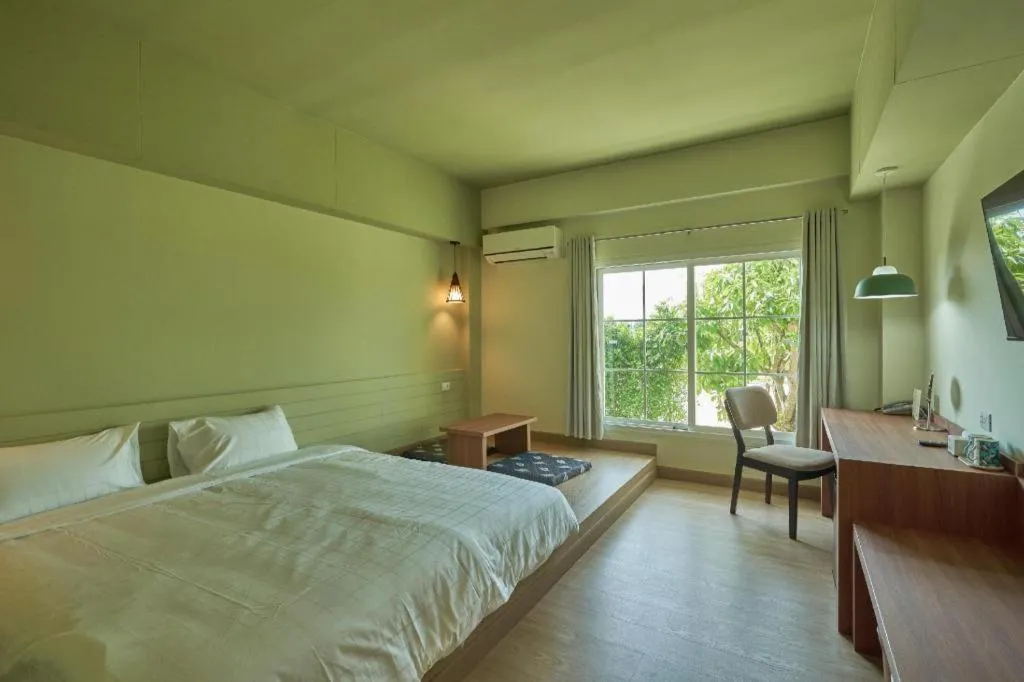 Bed in Smile Park Hotel