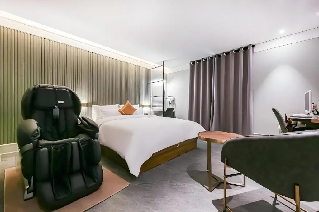 Bed in Cheongju Maryjane Hotel