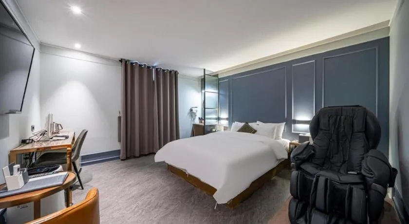 Bed in Cheongju Maryjane Hotel