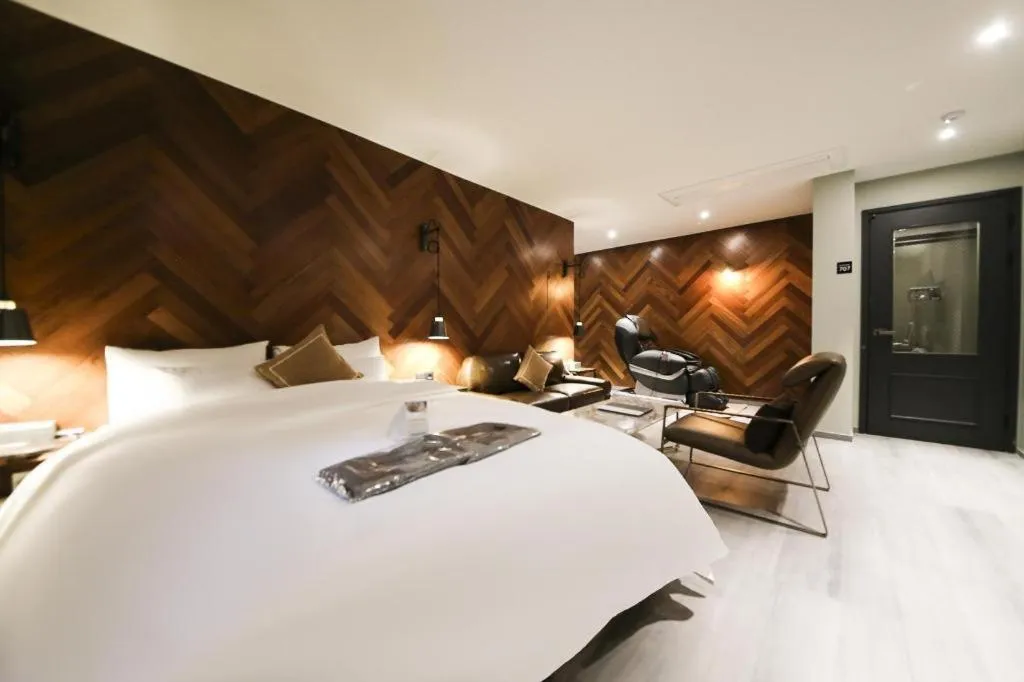 Bed in Cheongju Maryjane Hotel