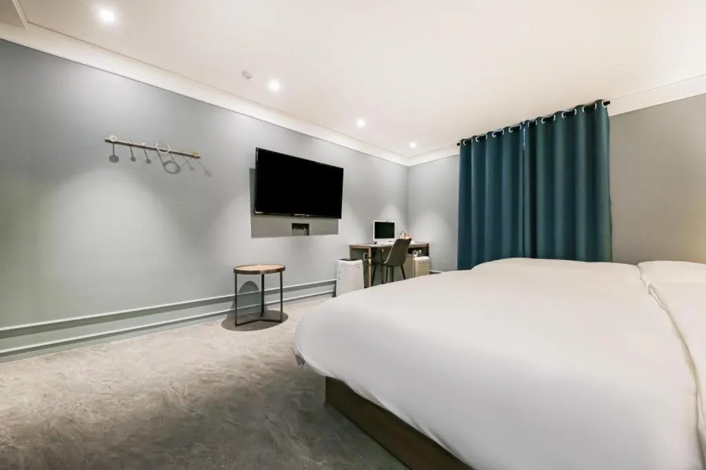 Bed in Cheongju Maryjane Hotel