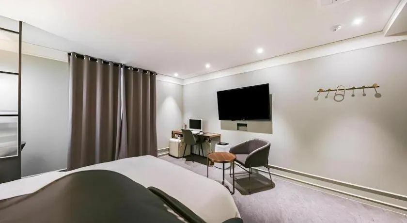 Bed in Cheongju Maryjane Hotel