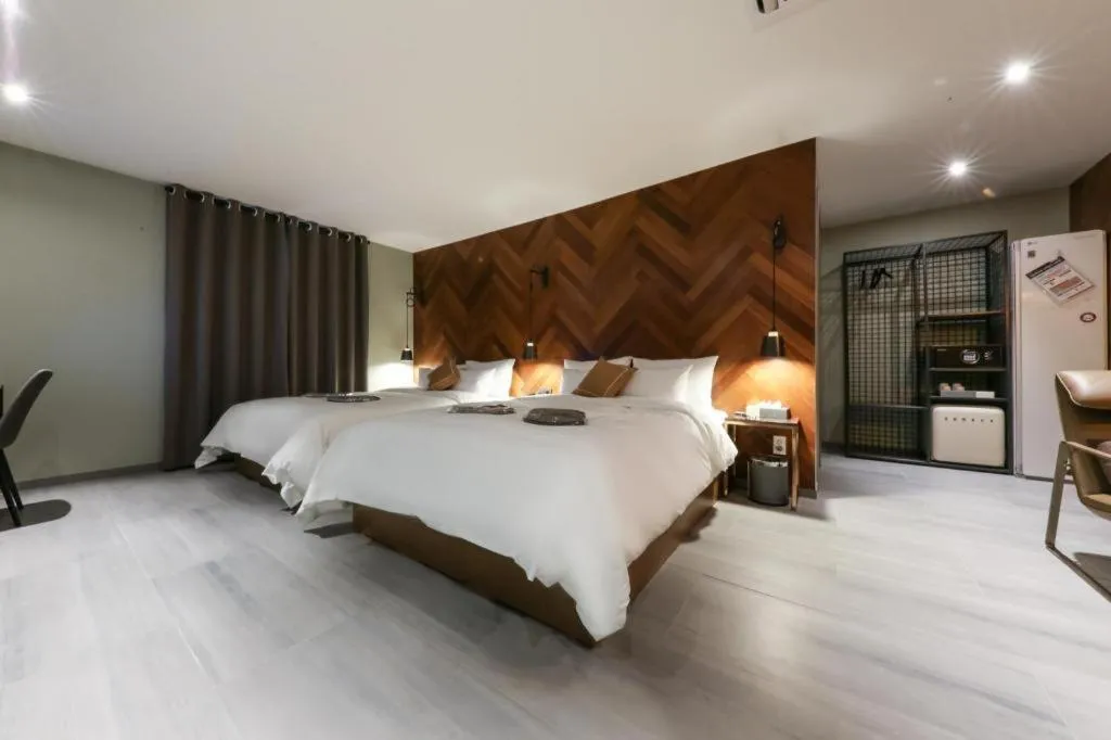 Bed in Cheongju Maryjane Hotel