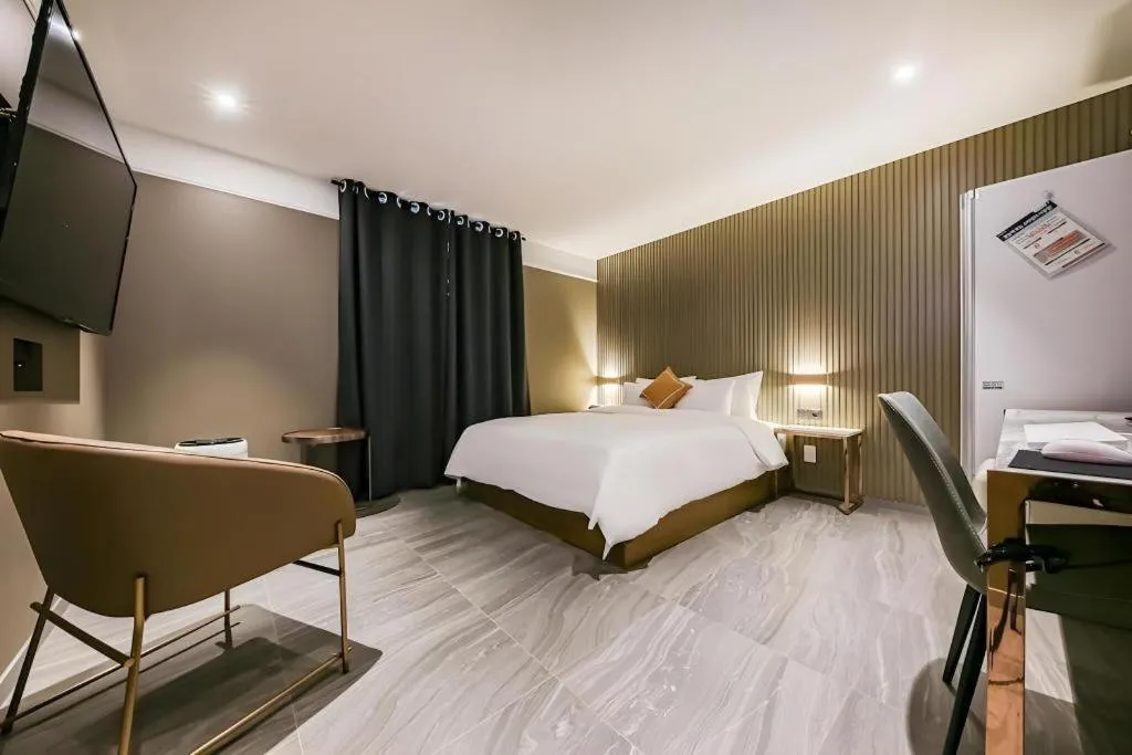 Bed in Cheongju Maryjane Hotel