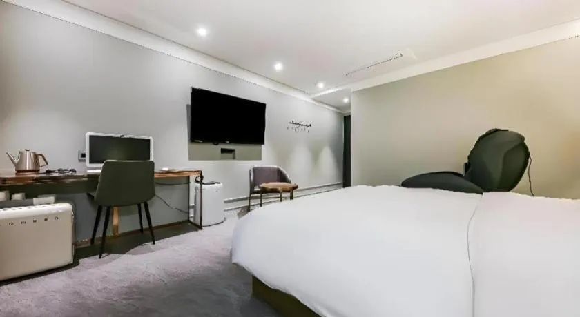 Bed in Cheongju Maryjane Hotel