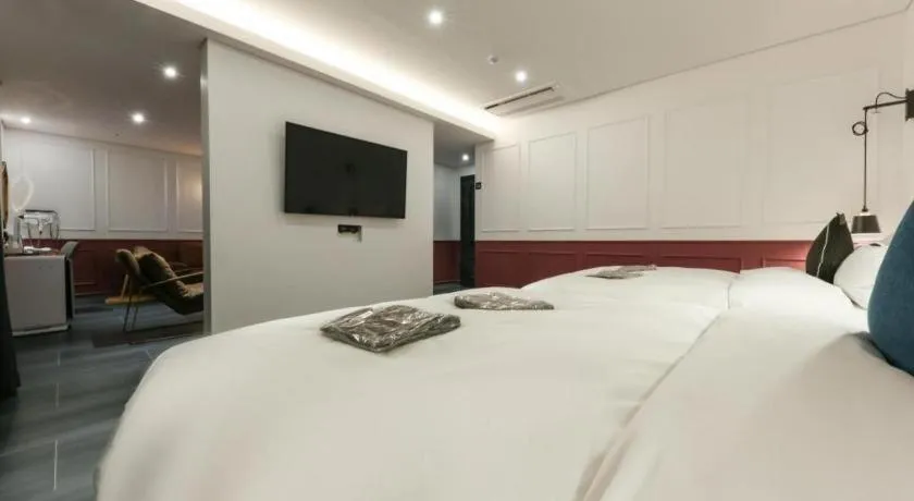 Bed in Cheongju Maryjane Hotel