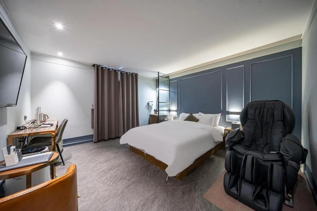 Bed in Cheongju Maryjane Hotel