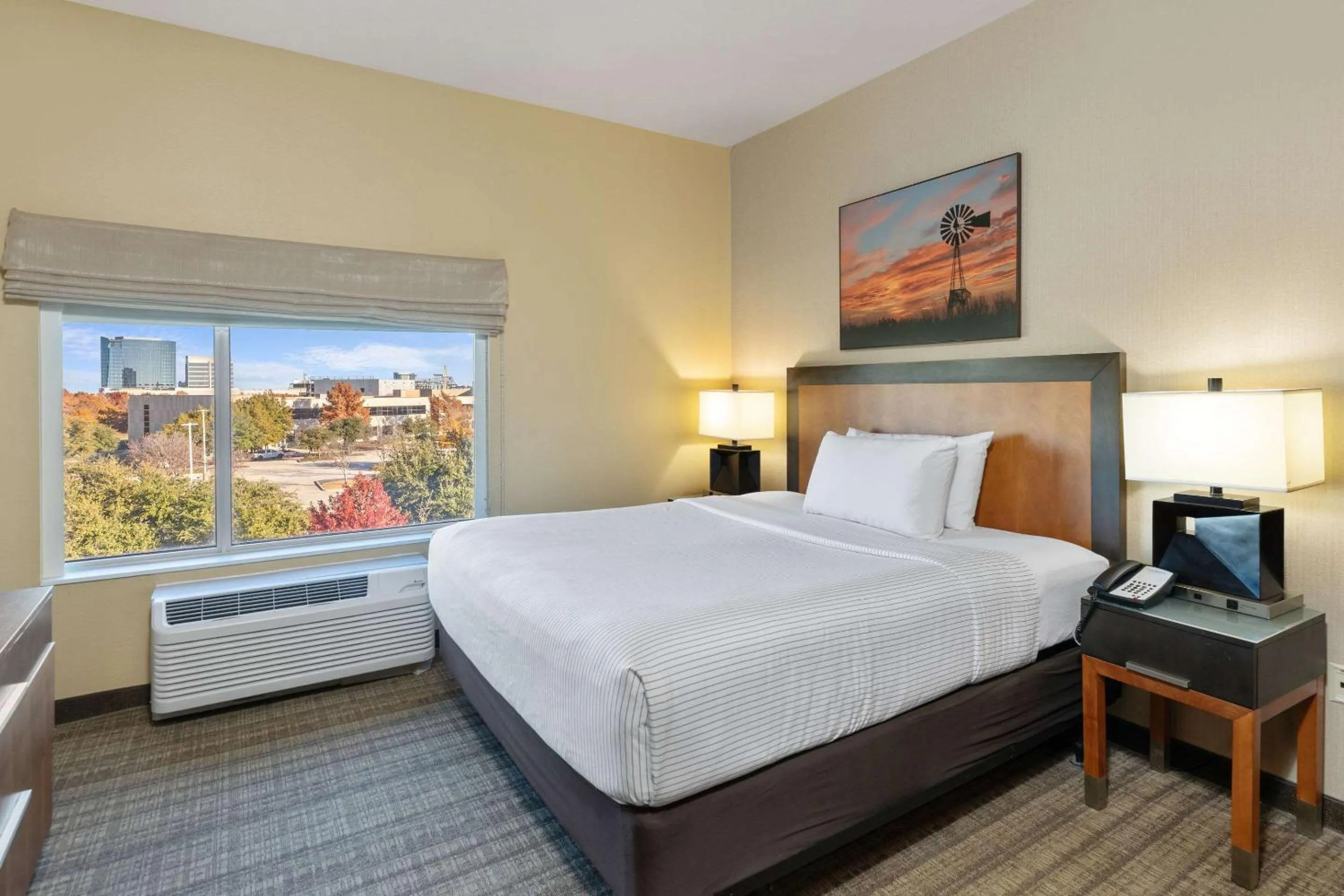 Bedroom, Bed in Cambria Hotel Plano - Frisco