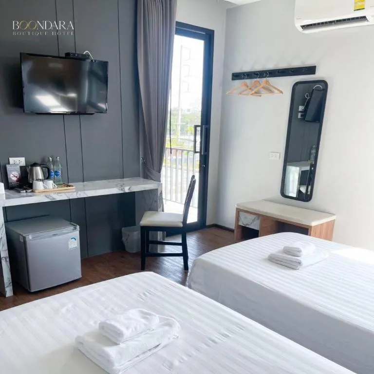 Bed in Boondara Boutique Hotel