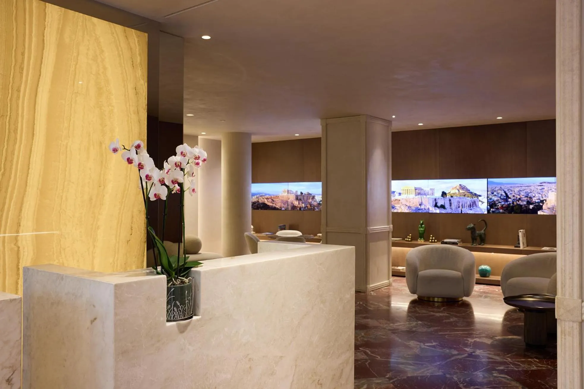 Lobby or reception in Astor Hotel Athens