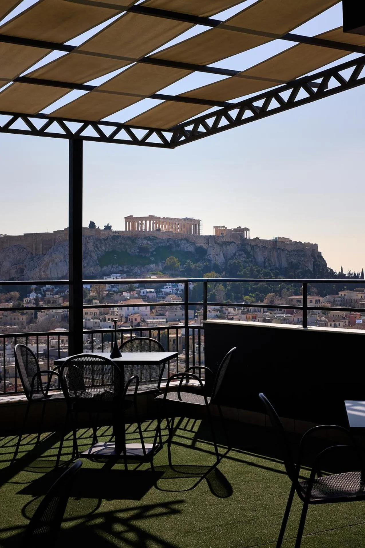 Balcony/Terrace in Astor Hotel Athens