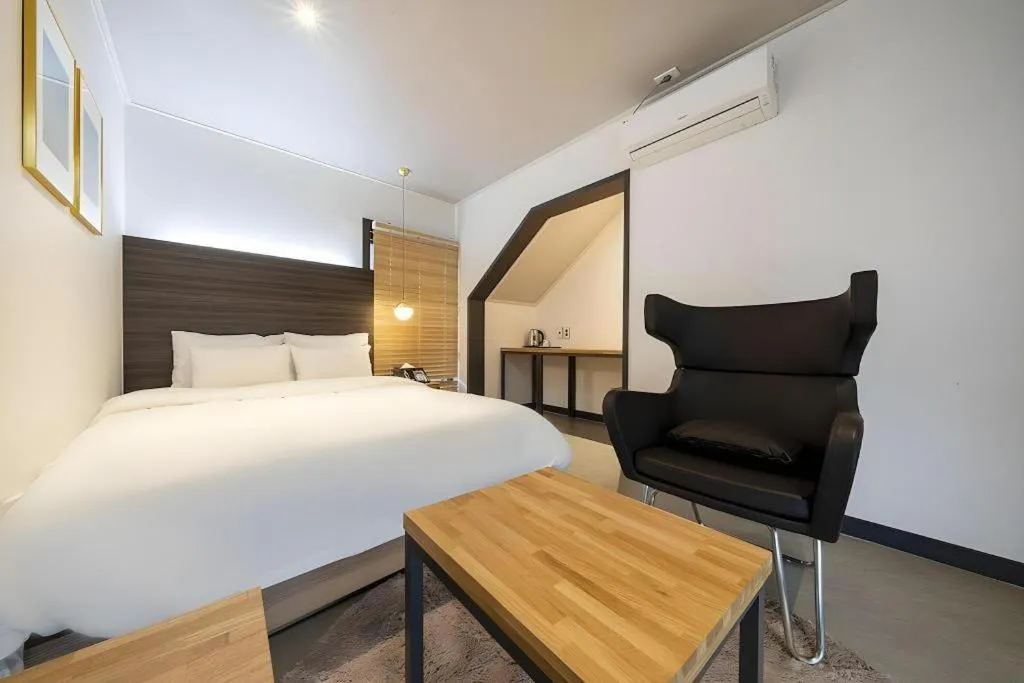 Bed in No 25 Hotel Songtan