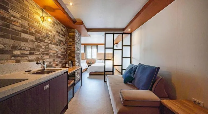 Bed in No 25 Hotel Songtan