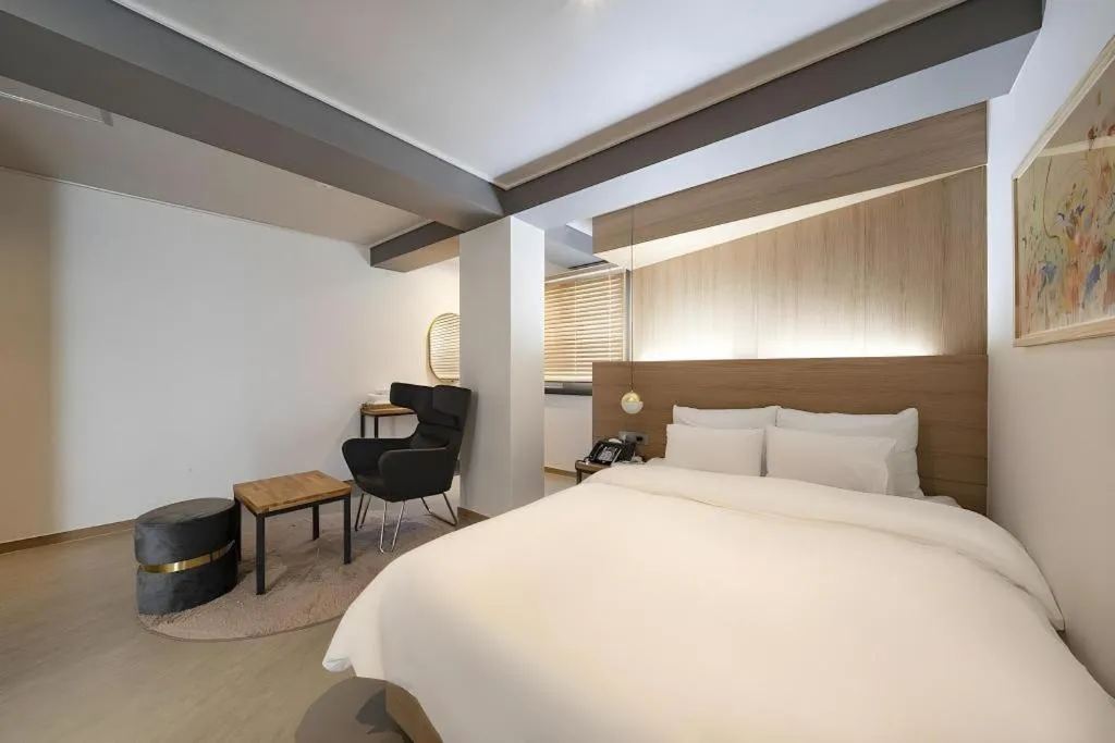 Bed in No 25 Hotel Songtan